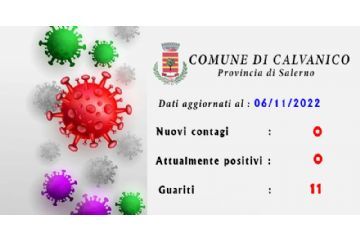 Covid-19 : Comunicazione del Sindaco del 06 Novembre 2022